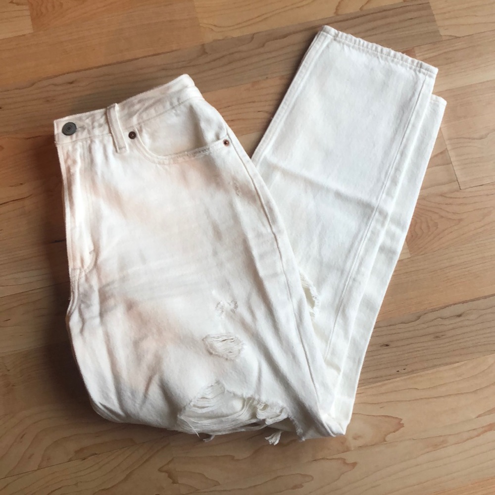 High Rise Girlfriend Jeans